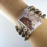 Crazy Lace Agate bracelet